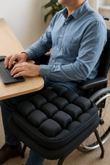 Komfort og lindring med trykaflastende siddepude