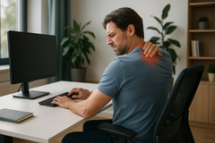 Ondt i mellem skulderbladene: find lindring med ergonomiske løsninger