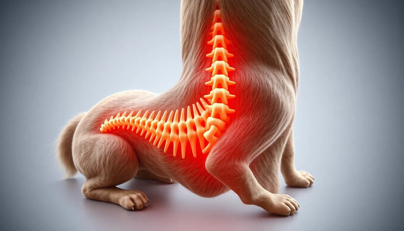 Når hunden rammes af spondylose: hvad du skal vide
