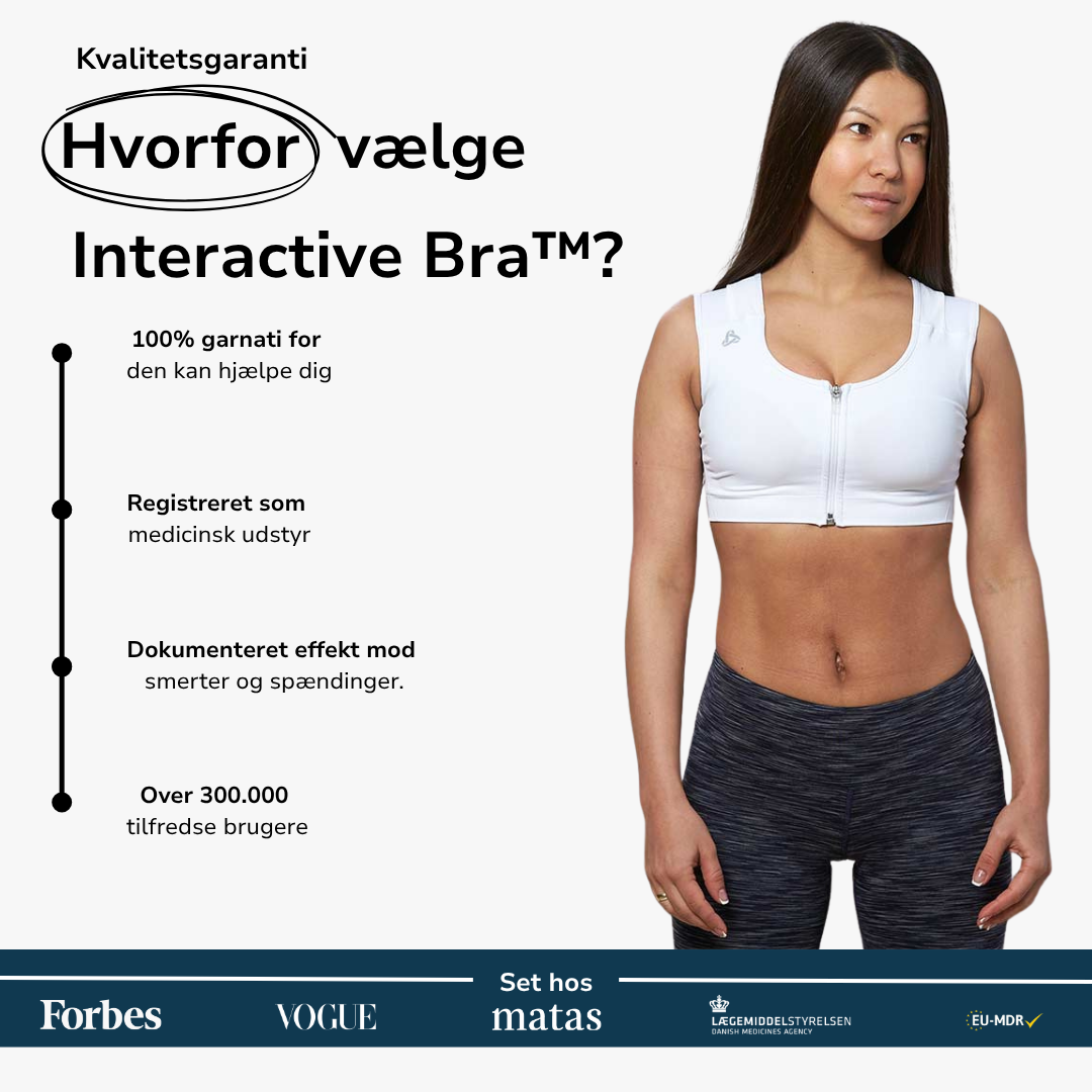 AlignMe Interactive Bra - Hvid (kun få størrelser)
