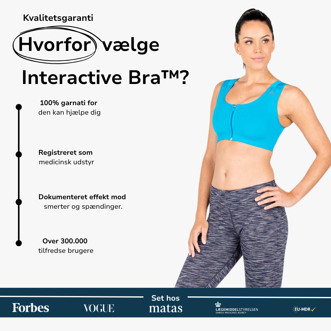 AlignMe Interactive Bra - Blå (kun få størrelser)