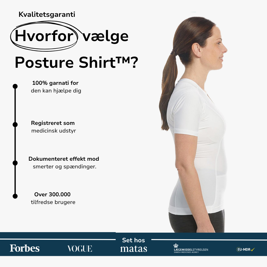 Women's Posture Shirt™ - Hvid