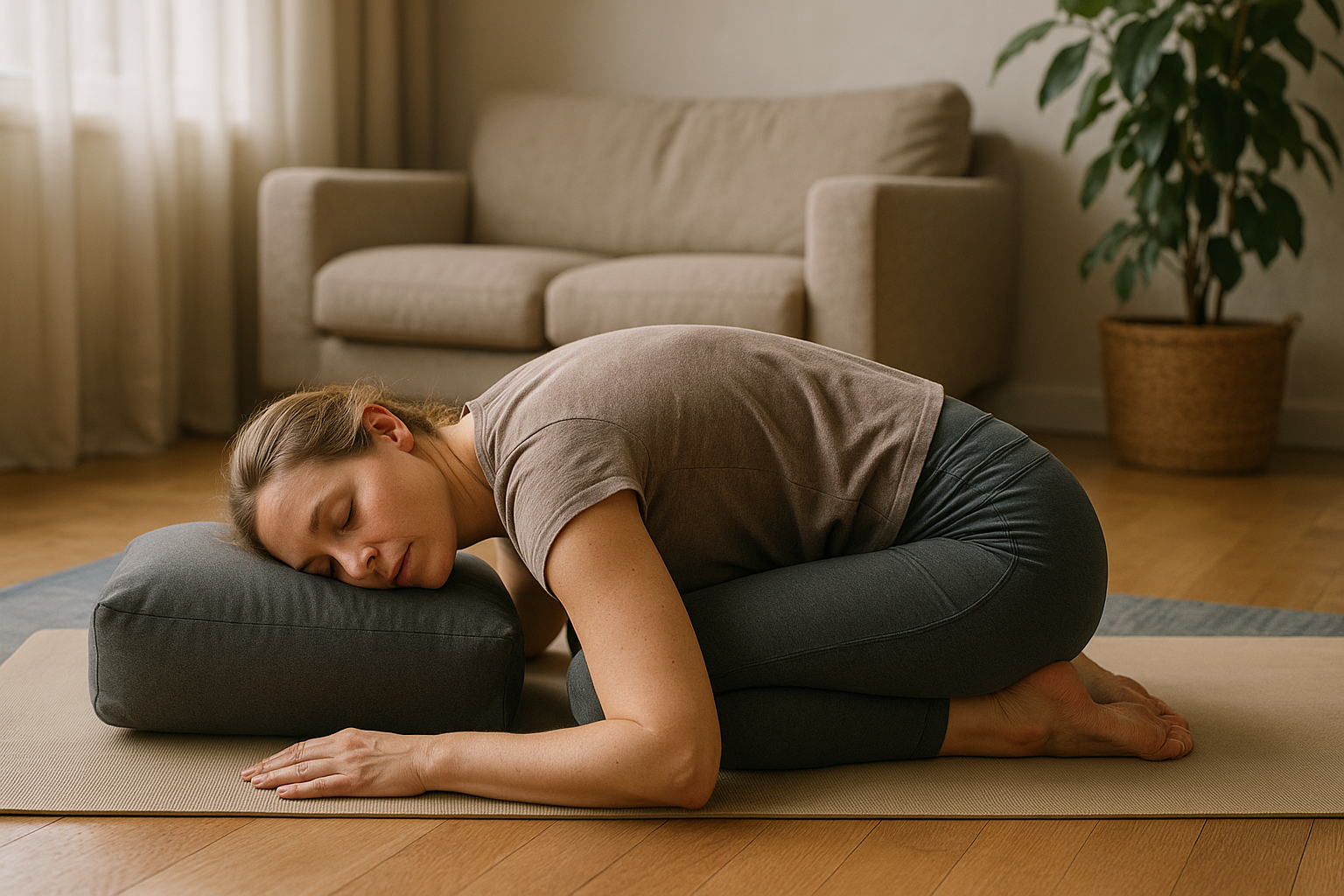 Yin yoga der giver ro i kroppen og smidighed i bindevævet