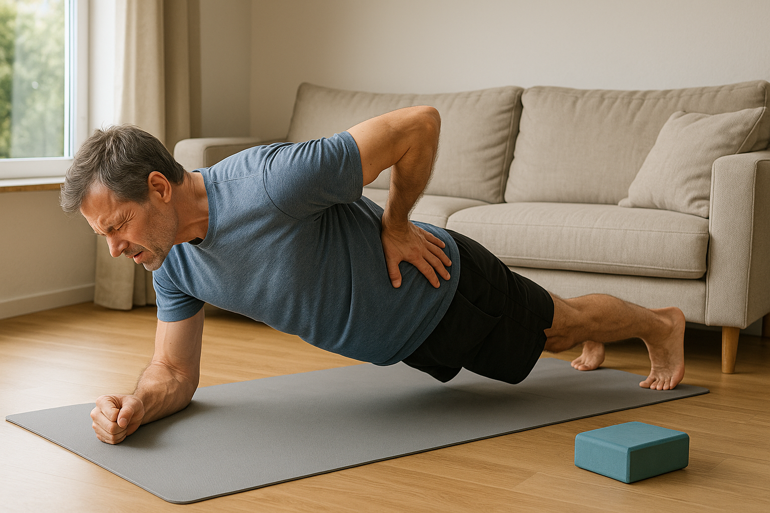 Core øvelser der lindrer dine lændesmerter