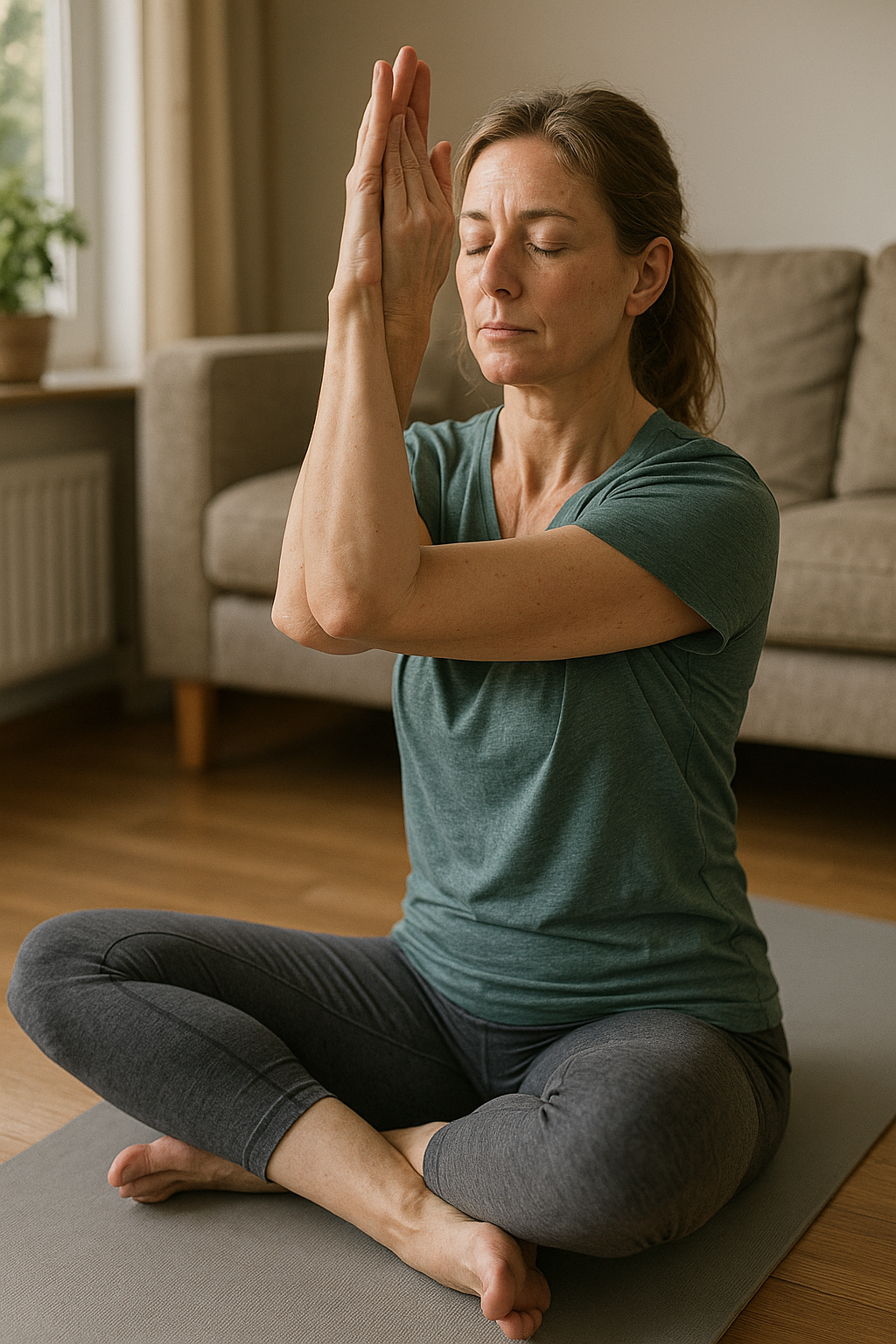 Yoga øvelser for nakke og skuldre