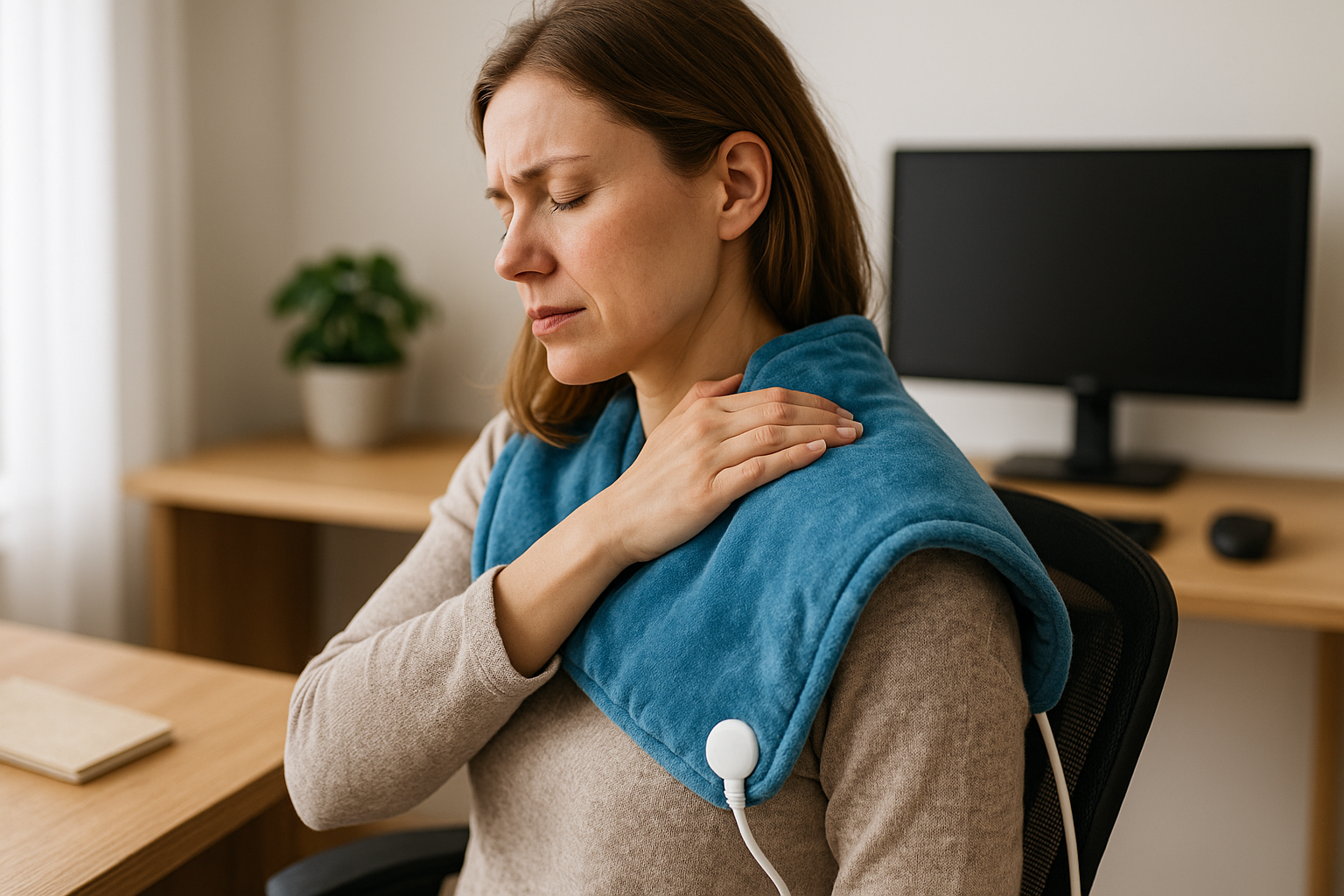 Varmepude til skulder: din løsning mod spændinger og smerter