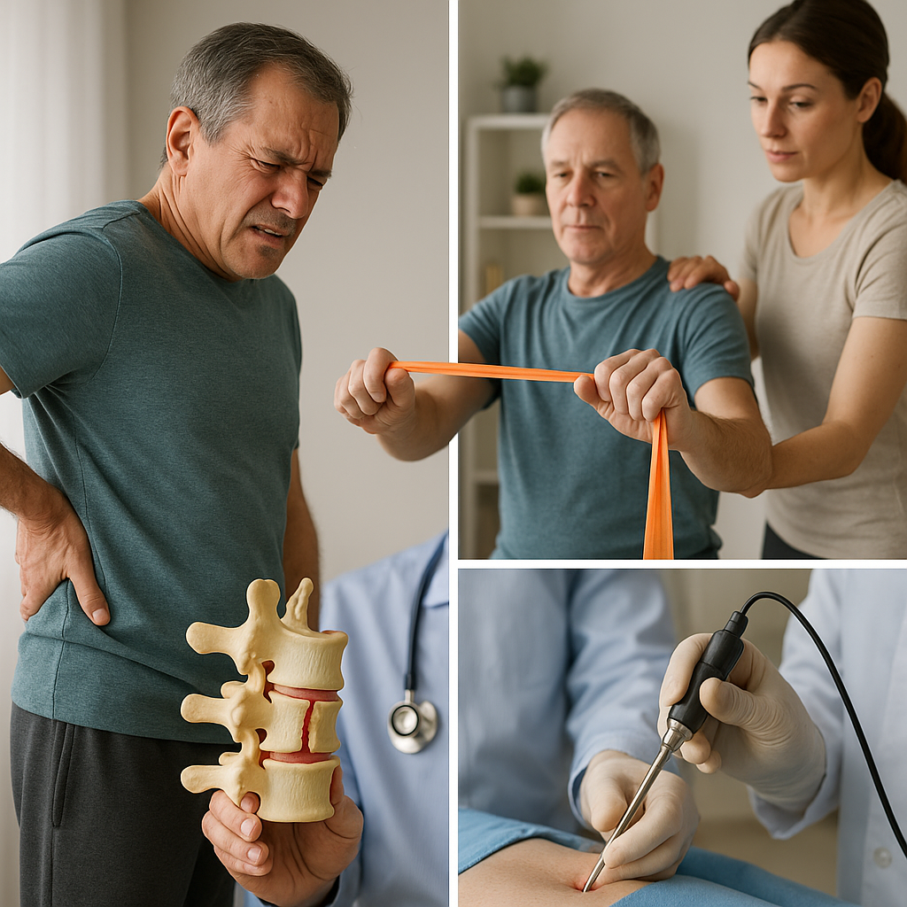 Spinalstenose behandling: Fra træning til minimalt invasive løsninger