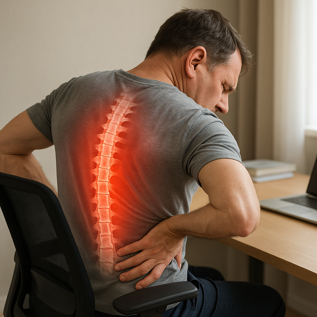 Ondt midt på ryggen: forstå årsagerne og find lindring