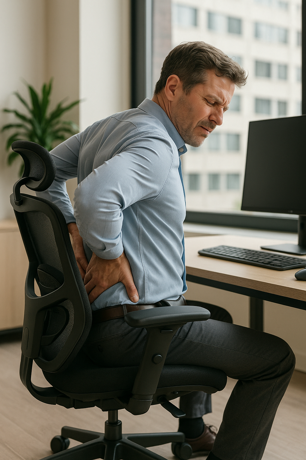 Ergonomisk kontorstol: din vej til optimal lændestøtte og smertefri arbejdsdag