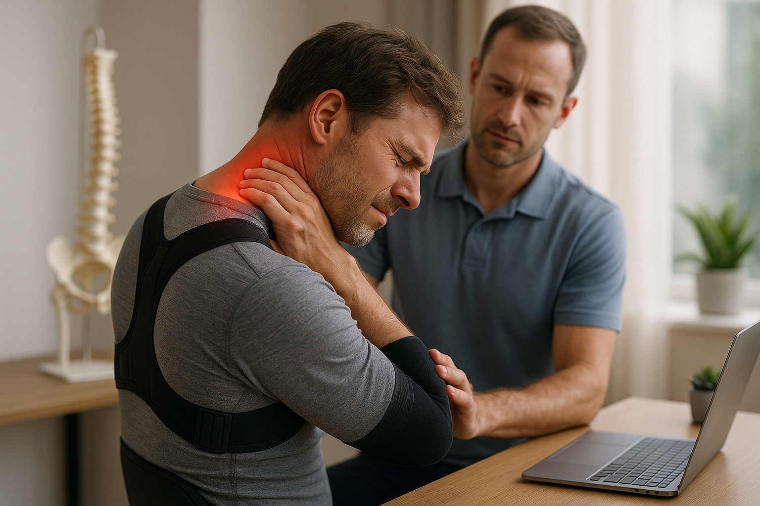 Slip af med smerter i nakken med Anodynes ergonomiske løsninger