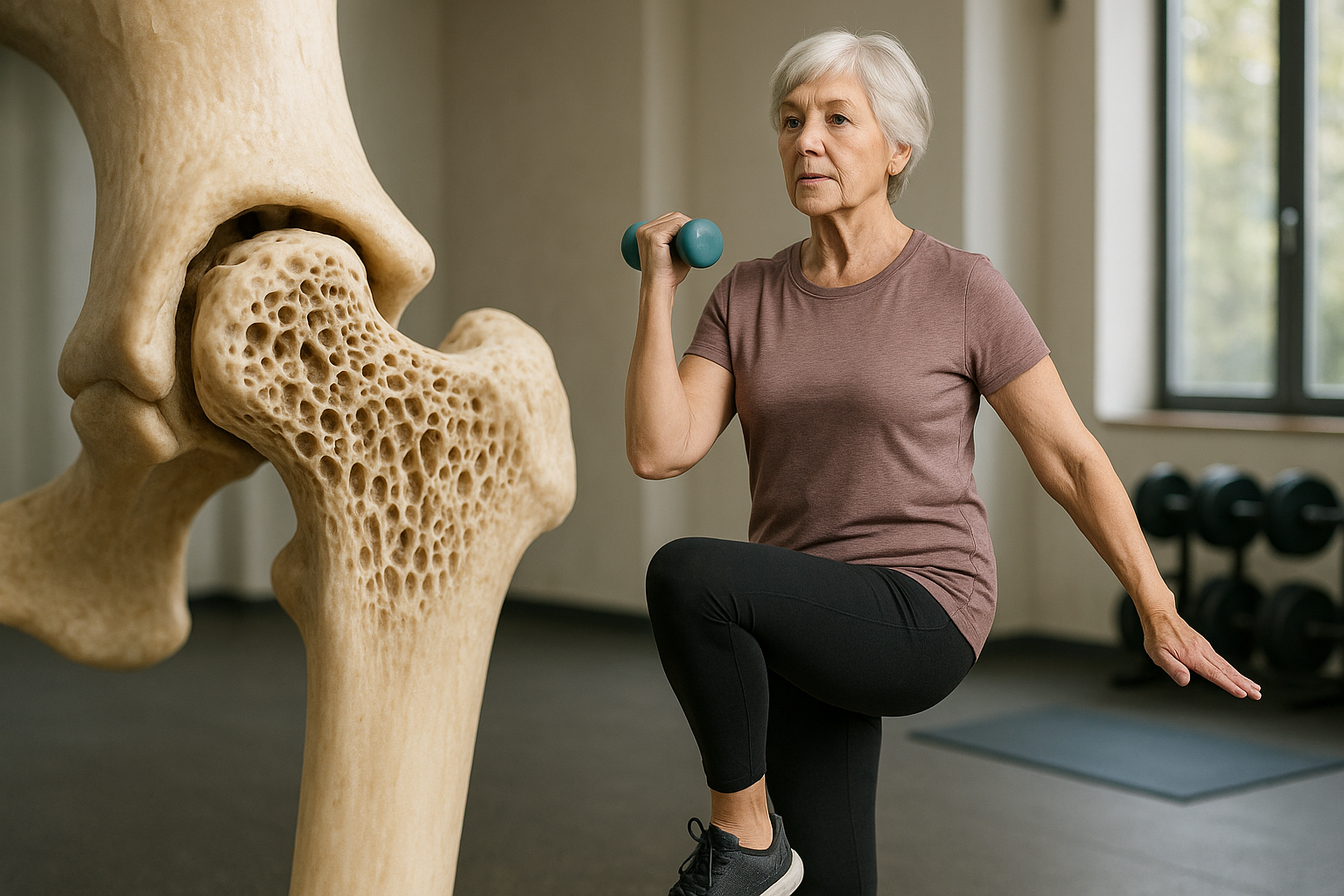 Effektive øvelser til at styrke dine knogler ved osteoporose
