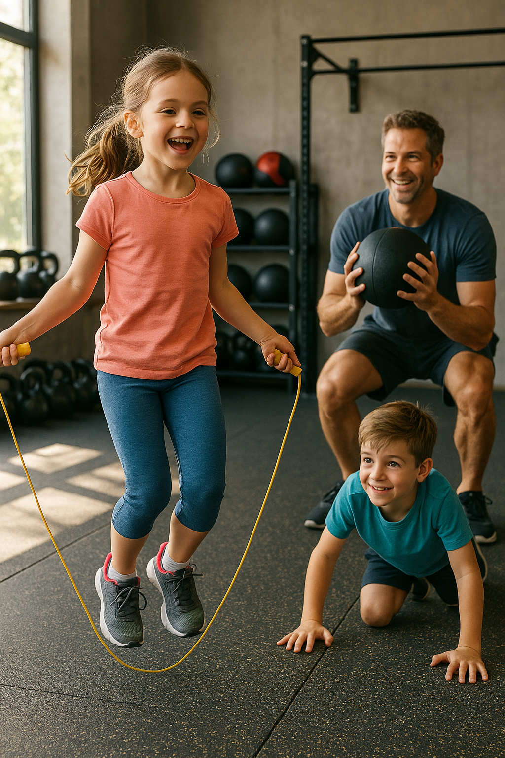 Fitness for børn der gør bevægelse sjovt hver dag