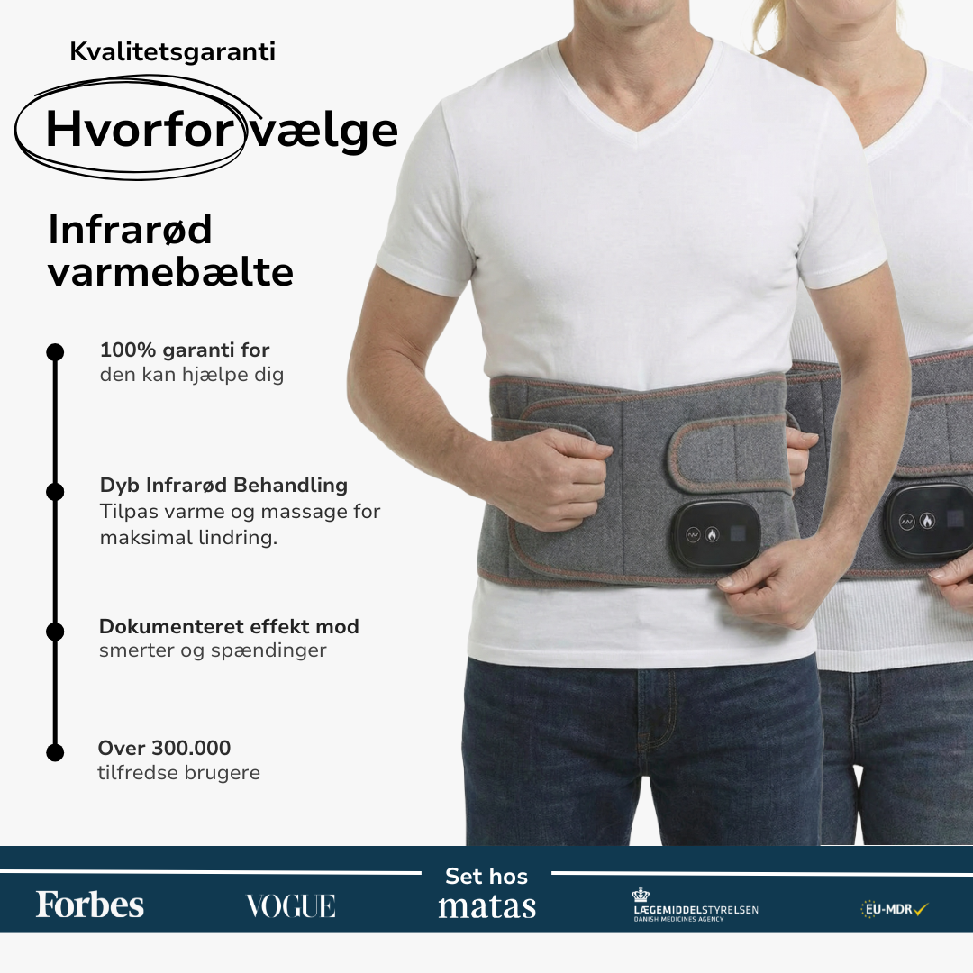 Infrarød Varmebælte