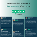 AlignMe Interactive Bra - Blå (kun få størrelser)