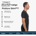 Men's Posture Shirt™ - Sort B-STOCK