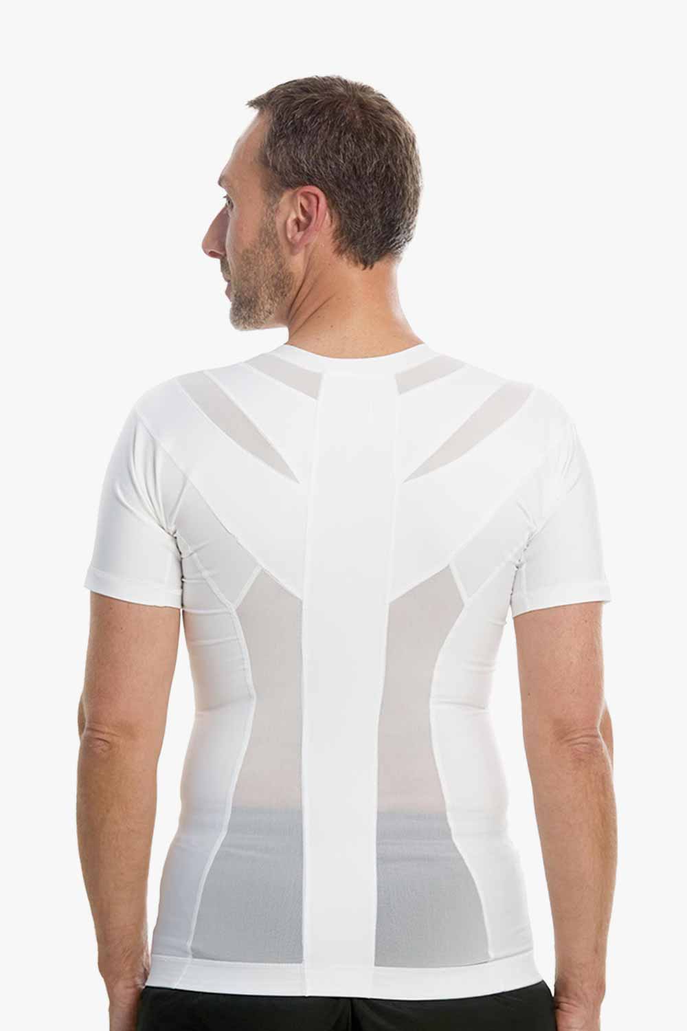 Men's Posture Shirt™ Zipper - Hvid