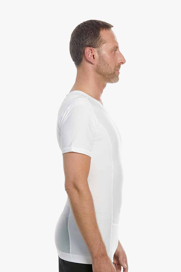 Men's Posture Shirt™ Zipper - Hvid