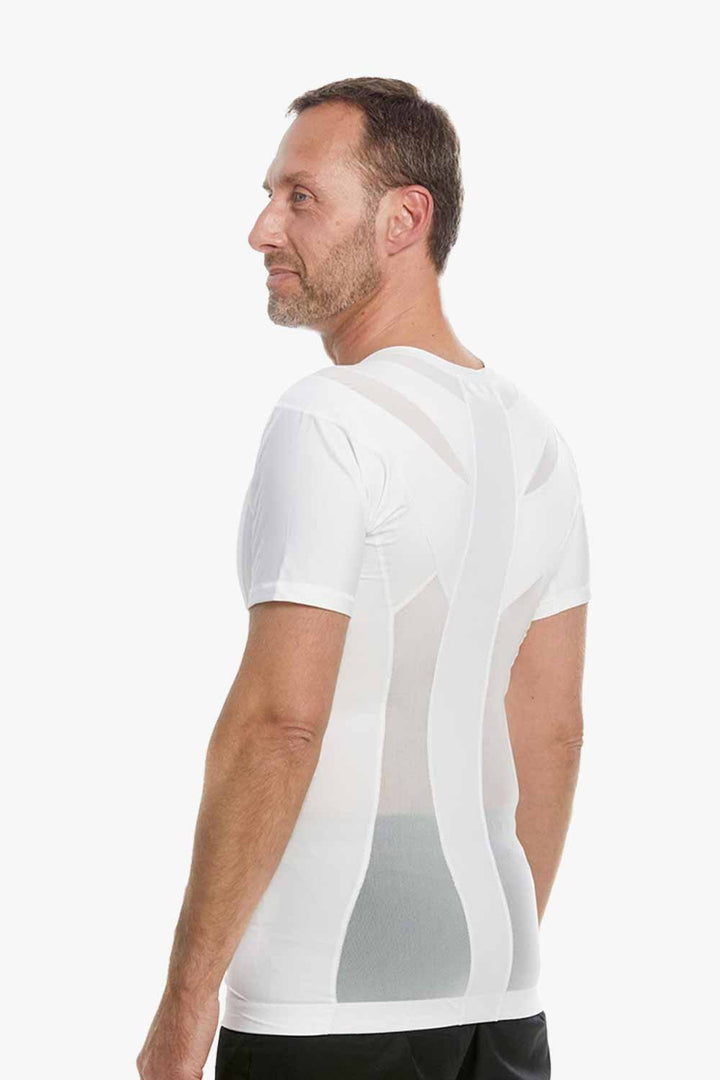 Men's Posture Shirt™ Zipper - Hvid