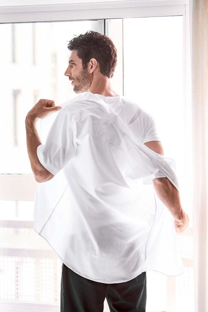 Men's Posture Shirt™ Zipper - Hvid