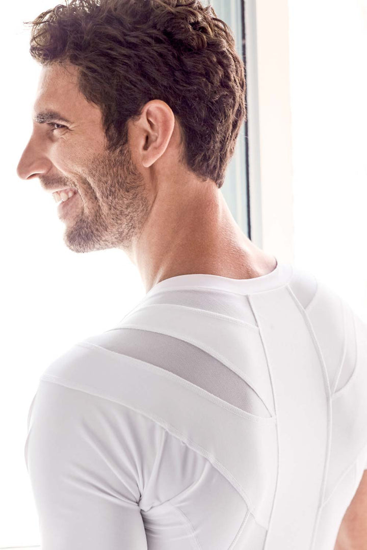 Men's Posture Shirt™ Zipper - Hvid