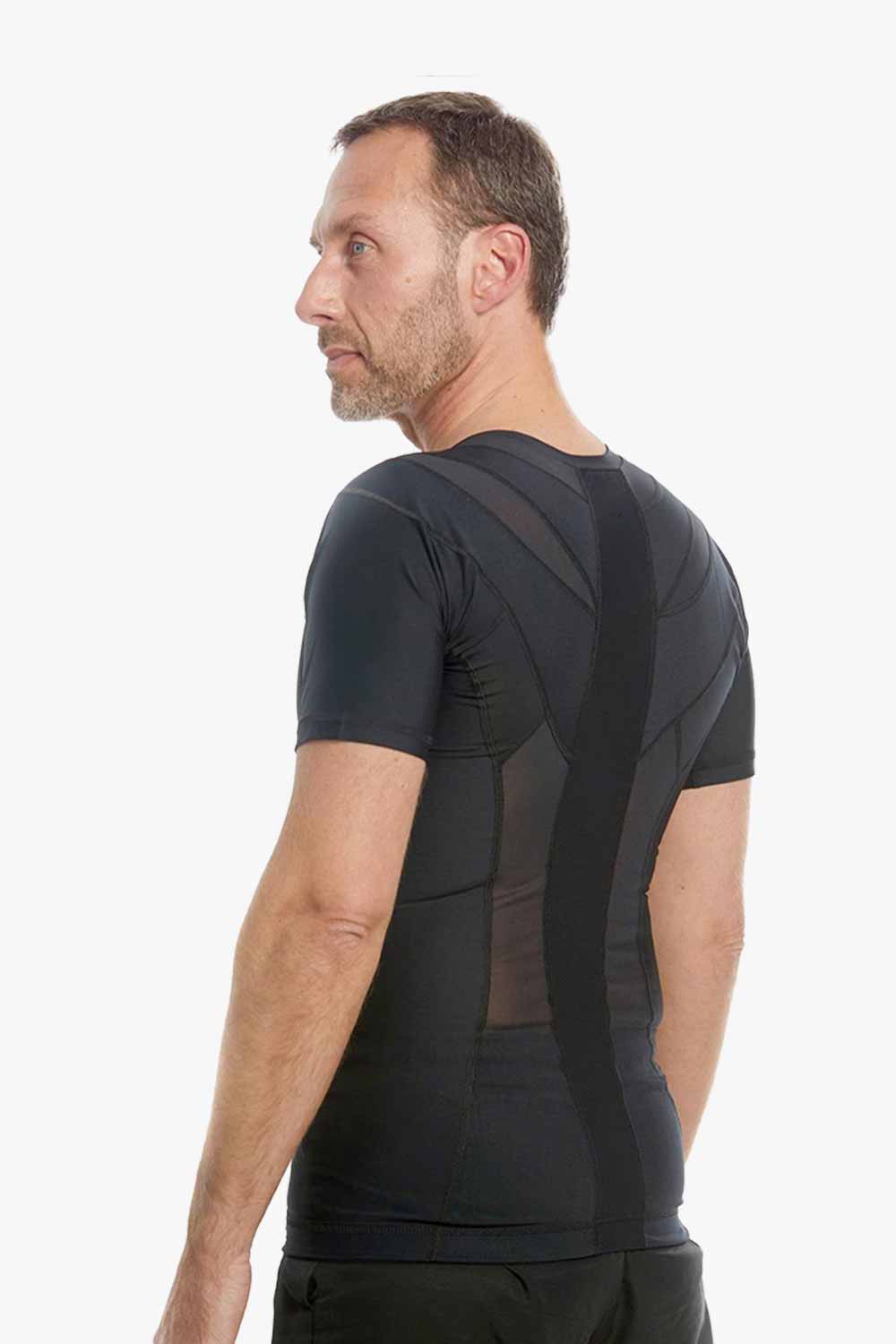 Men's Posture Shirt™ Zipper - Sort