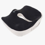 trykaflastende siddepude med memory foam