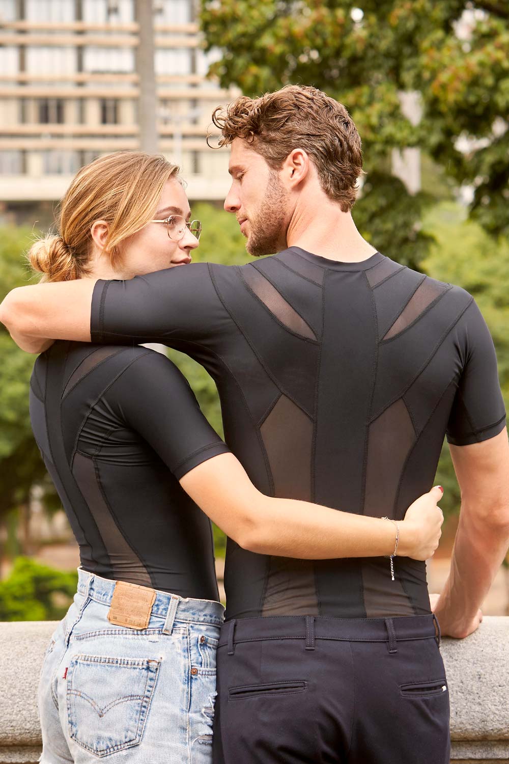 DEMO | Women's Posture Shirt™ Zipper - Sort